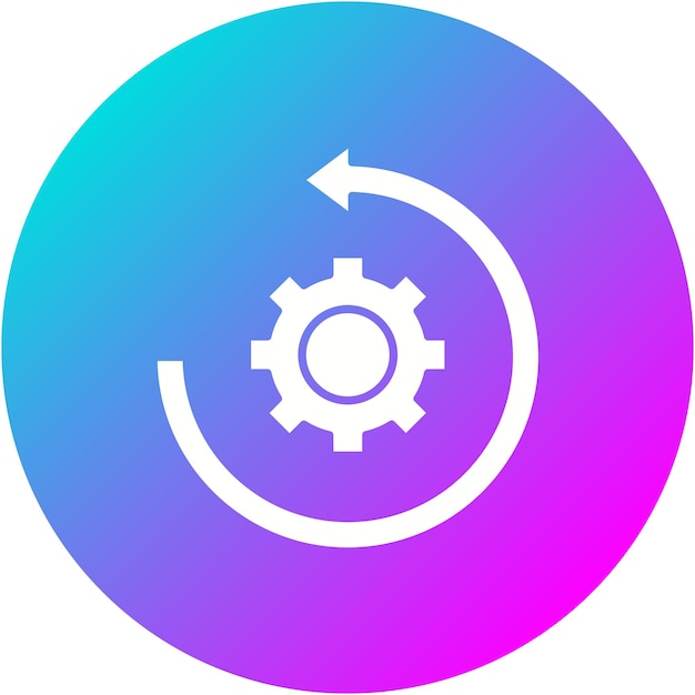 reverse engineering vector icon can be used for data analytics iconset