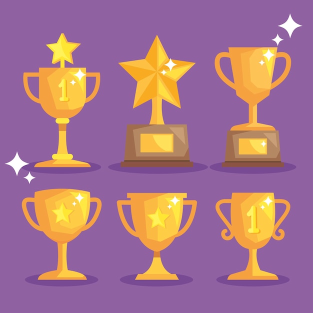 Rewards cups trophies