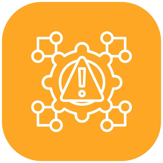 Risk Framework vector icon Can be used for Risk Management iconset