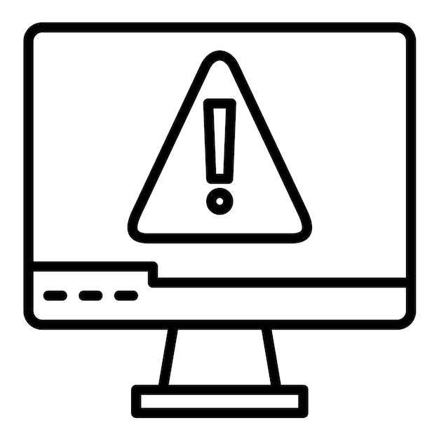 risk monitoring vector illustration style