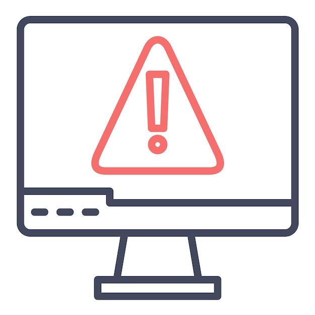 Risk Monitoring Vector Illustration Style