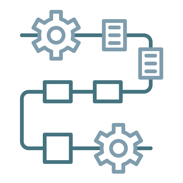 Roadmap Flat Illustration