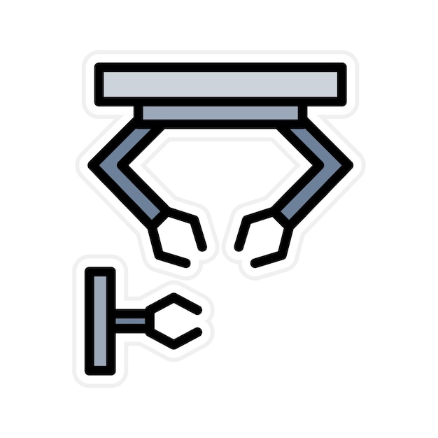 Robotics icon vector image Can be used for Robotics