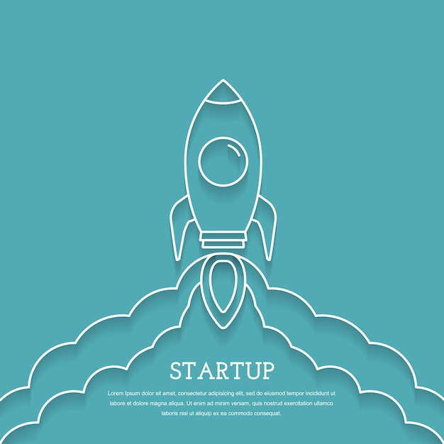 Rocket Launch Startup Ccncept