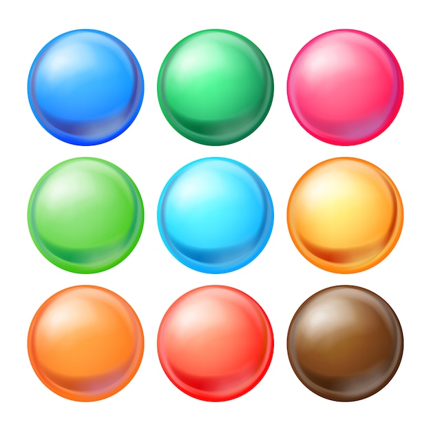 Round Spheres Set.