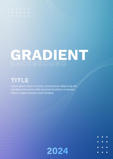 Royal Blue Soft Gradient Background Design Inspiration