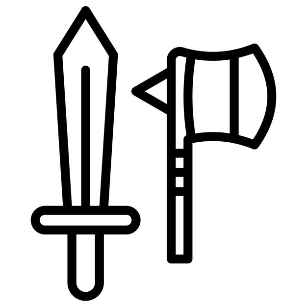 RPG Line Illustration