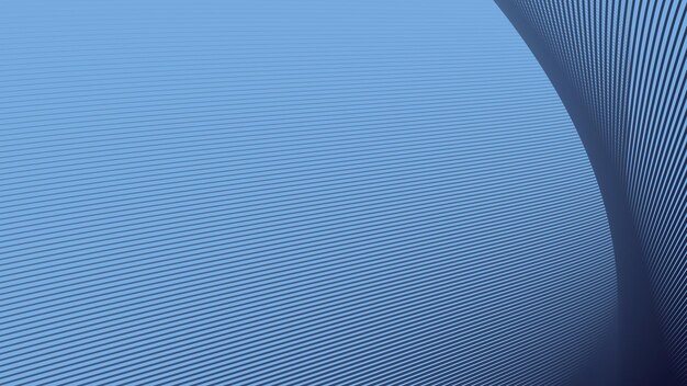 Ruddy Blue abstract background with stripes curve line