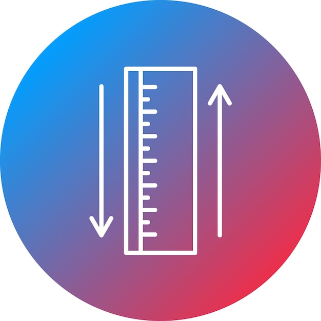 Ruler icon vector image Can be used for Home Improvements