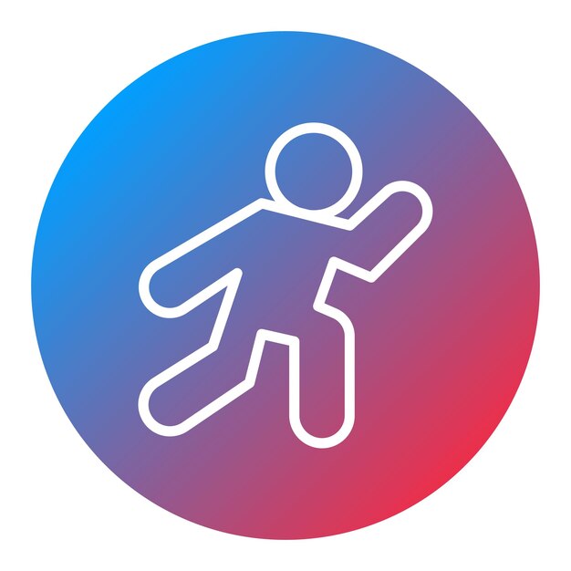 Running Symbol icon vector image Can be used for Track and Field