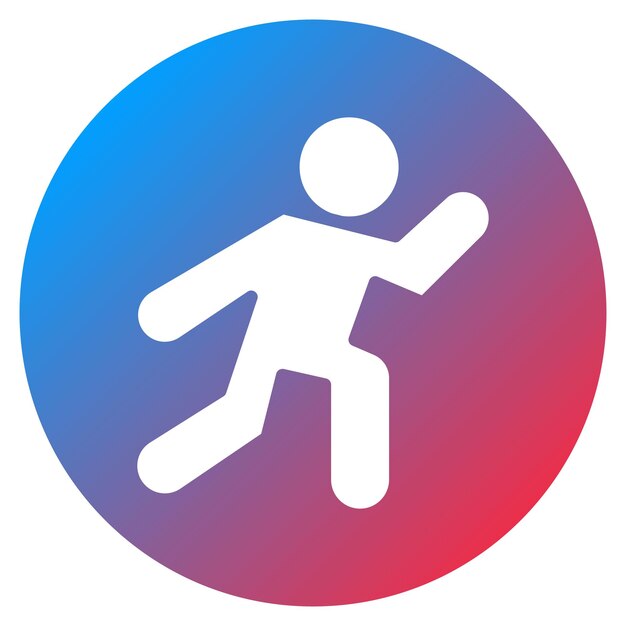 Running Symbol icon vector image Can be used for Track and Field
