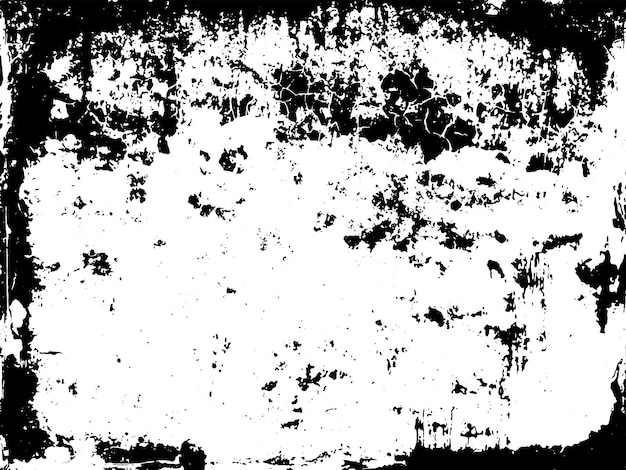 Rustic grunge vector texture with grain and stains Abstract noise background Weathered surface