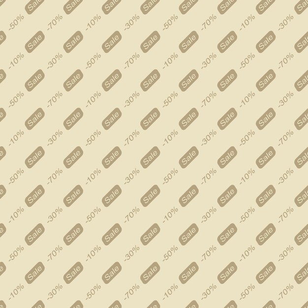 Sale Seamless Pattern Bakcground