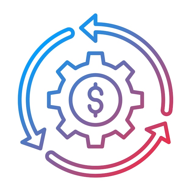 sales automation icon vector image can be used for marketing technology