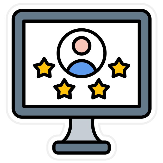 satisfaction icon vector image can be used for user experience