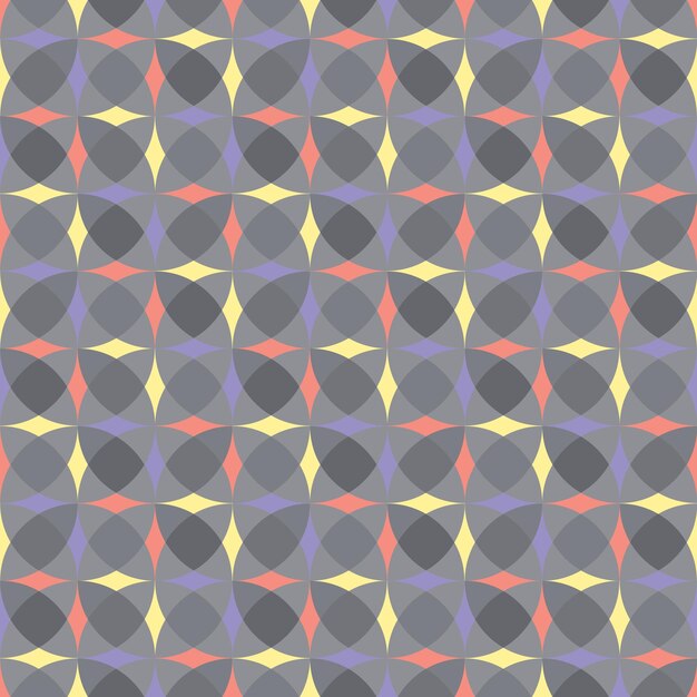 Saumaton harmaa geometrinen vektorikuvio