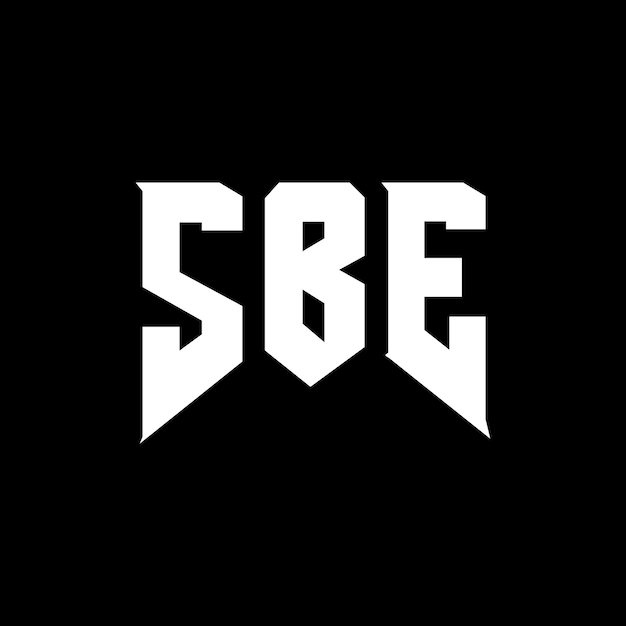 SBE letter logo design for technology company SBE logo design black and white color combination SBE logo SBE vector SBE design SBE icon SBE alphabet SBE typography logo design