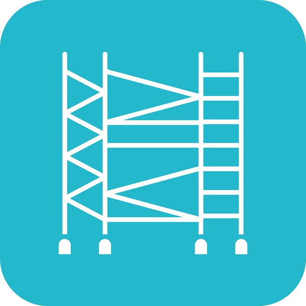 Scaffolding icon vector image Can be used for Home Improvements