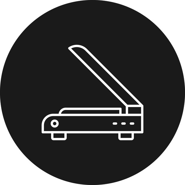 scanner vector icon can be used for computer and hardware iconset