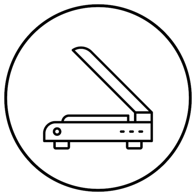 scanner vector icon can be used for computer and hardware iconset