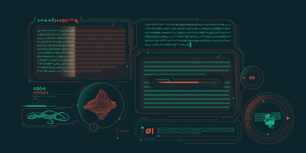 scientific research data processing interface