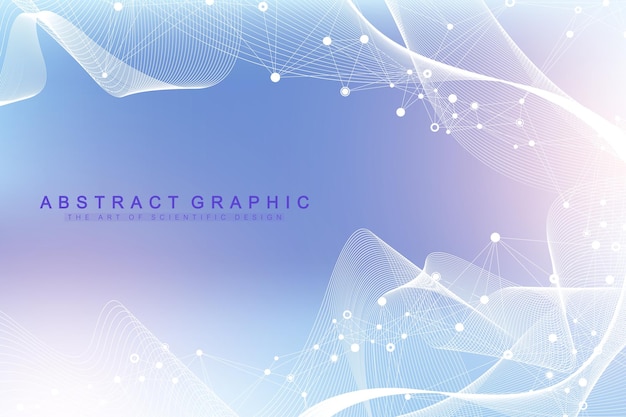 scientific vector illustration genetic engineering and gene manipulation concept dna helix dna strand molecule or atom neurons abstract structure for science or medical background crispr cas9