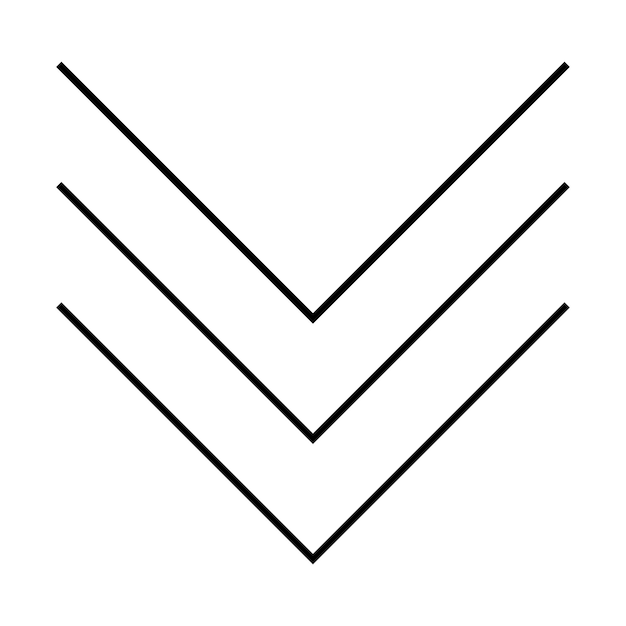scroll down icon