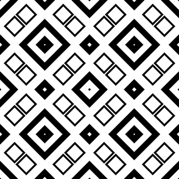 Seamless abstract background with rhombuses. Checkered infinity geometric pattern.