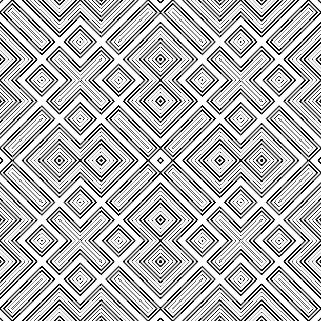 seamless abstract background with rhombuses. checkered infinity geometric pattern.
