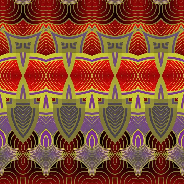 seamless abstract pattern with rhombus vector illustration