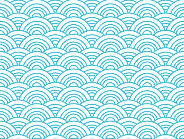Seamless Abstract Wave Pattern