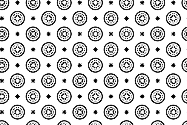 Seamless African Cloth Pattern
