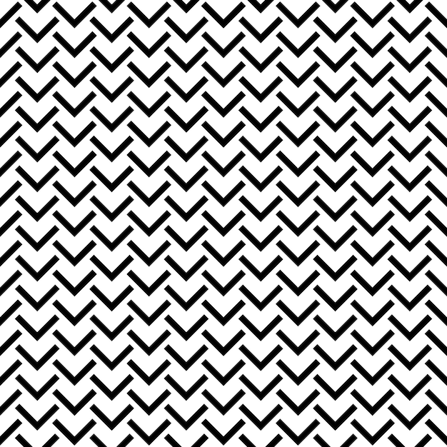 seamless black and white pattern with geometric repeating shapes for modern design