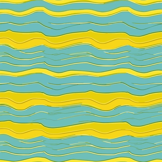 Seamless Colorful Dynamic Lines Pattern