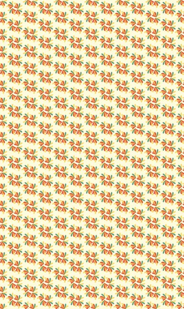 seamless colorful pattern flat vector, abstract flowers seamless pattern