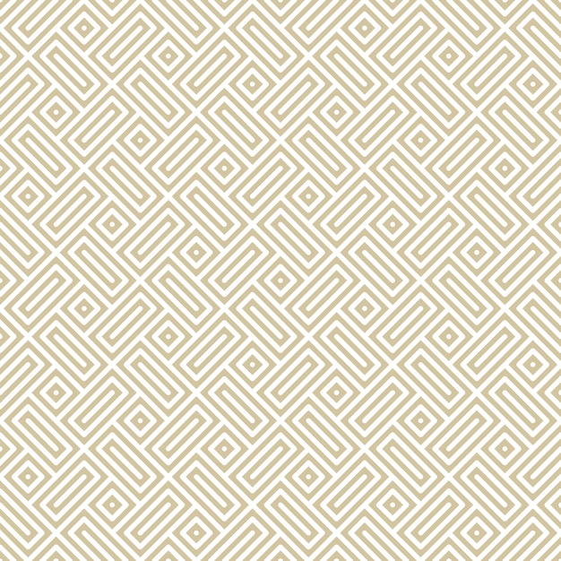 Seamless geometric abstract pattern with a modern style