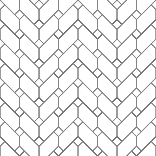 Seamless geometric abstract pattern with a simple style