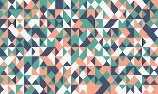 Seamless geometric pattern featuring clean shapes and mosaic texture Ideal for abstract backgrounds trendy poster artwork or modern textile designs
