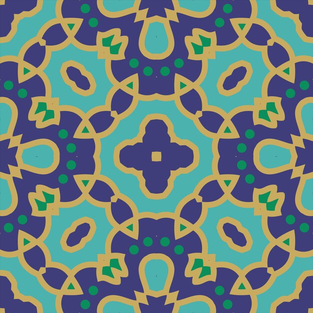 Seamless geometric pattern seamless vector Abstract Patterns stylish texture symmetrical tiles