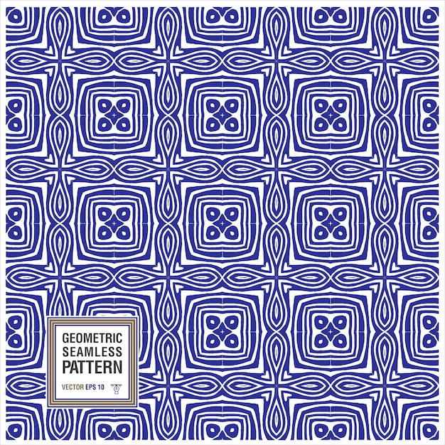 Seamless geometric pattern seamless vector Abstract Patterns symmetrical geometric tiles Design
