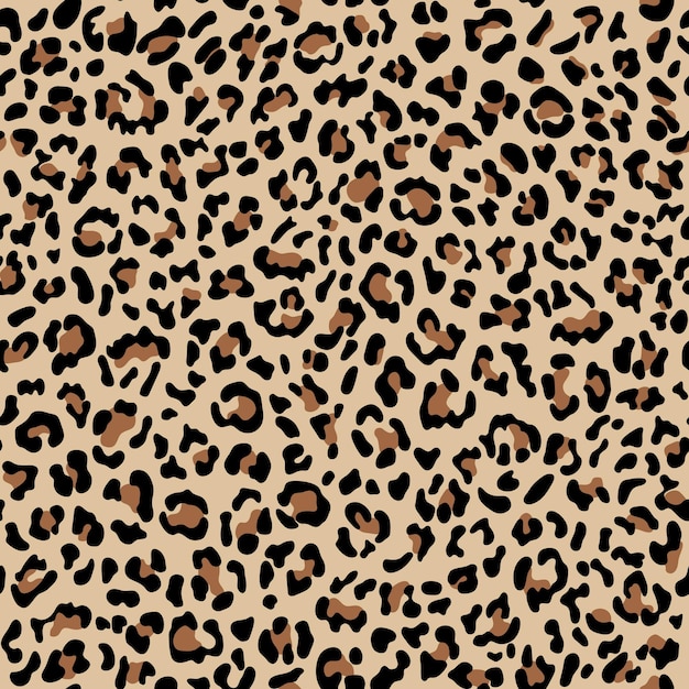 Seamless Leopard Print
