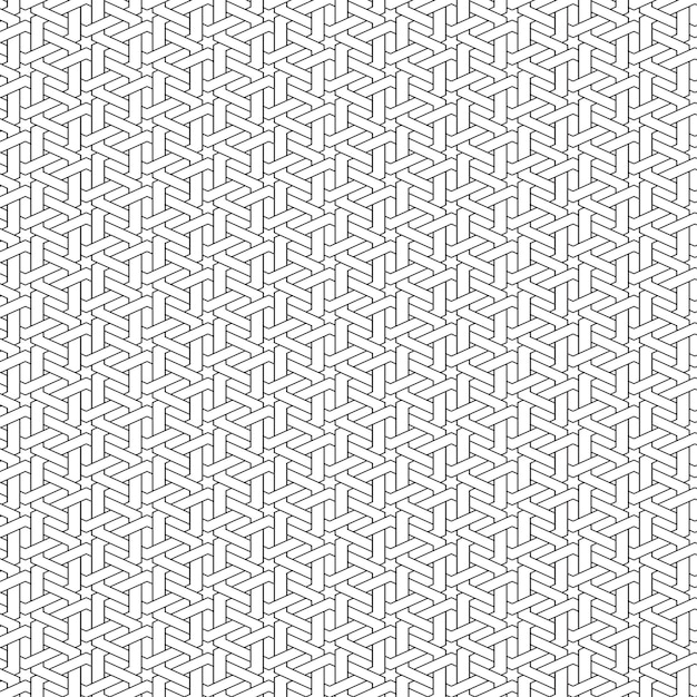 Seamless modern pattern design with geometric shapes retro wallpaper and texture