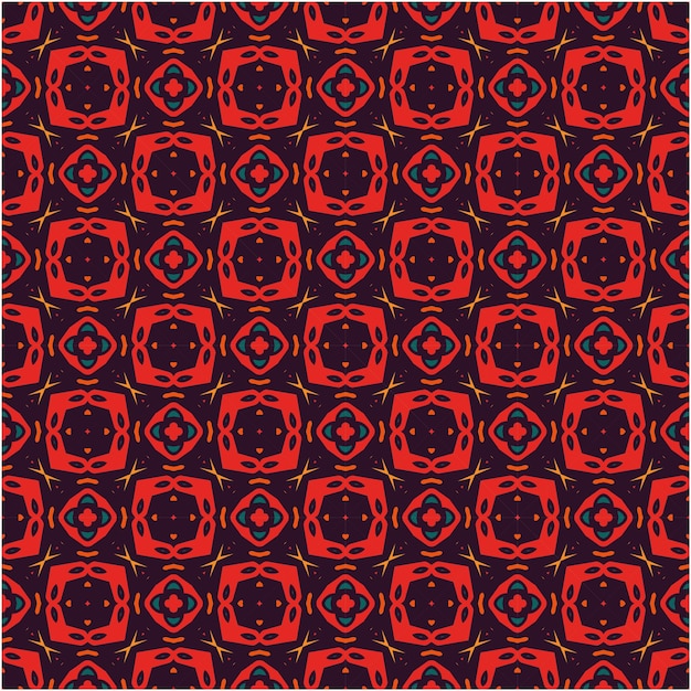 Seamless pattern design abstract style
