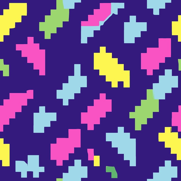 Seamless Pattern Geometric Abstract Texture Vector Illustration Design Wallpaper Background