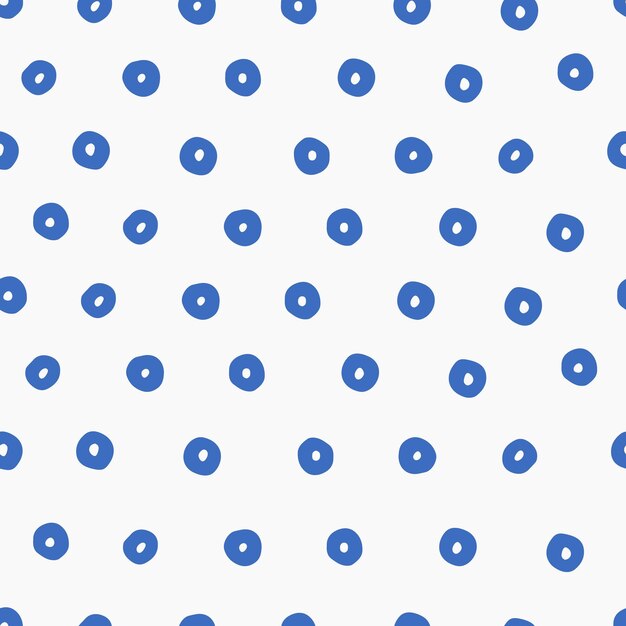Seamless pattern Hand drawn rings decorated with patterns in Scandinavian style