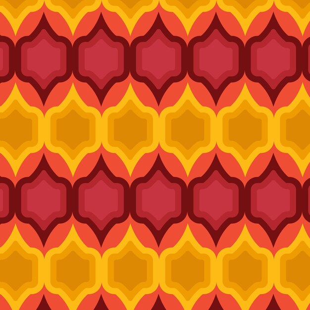 Seamless pattern in retro style, vector download