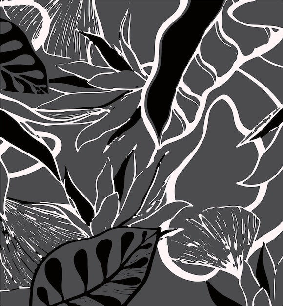 seamless pattern of cocoa pods and flowers on dark background showcasing botanical elements