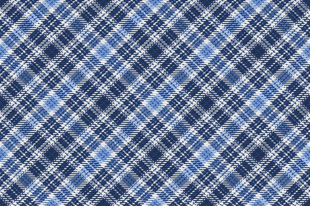Seamless pattern of scottish tartan plaid. Repeatable background with check fabric texture. Flat vector backdrop of striped textile print.