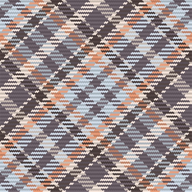 Seamless pattern of scottish tartan plaid. Repeatable background with check fabric texture.