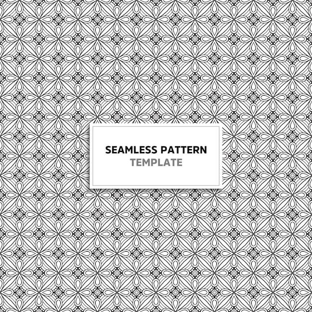 Seamless pattern. Vintage decorative elements